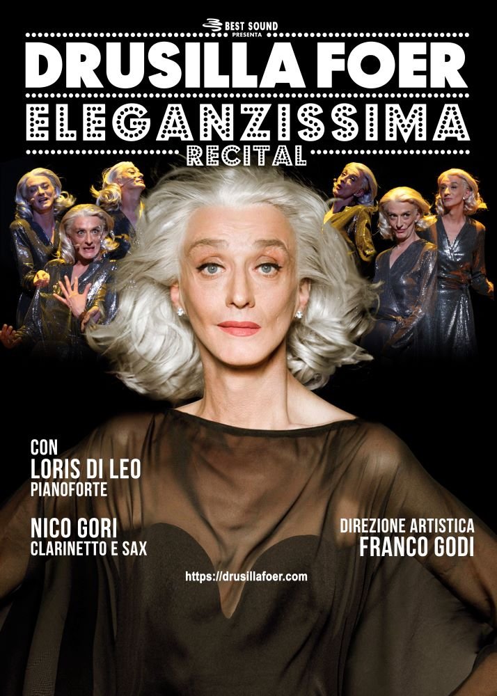 Eleganzissima, 2021 con Gianluca Gori, regia di Franco Godi. Teatro Dei Differenti, Barga per gentile concessione di Savà – Produzioni Creative